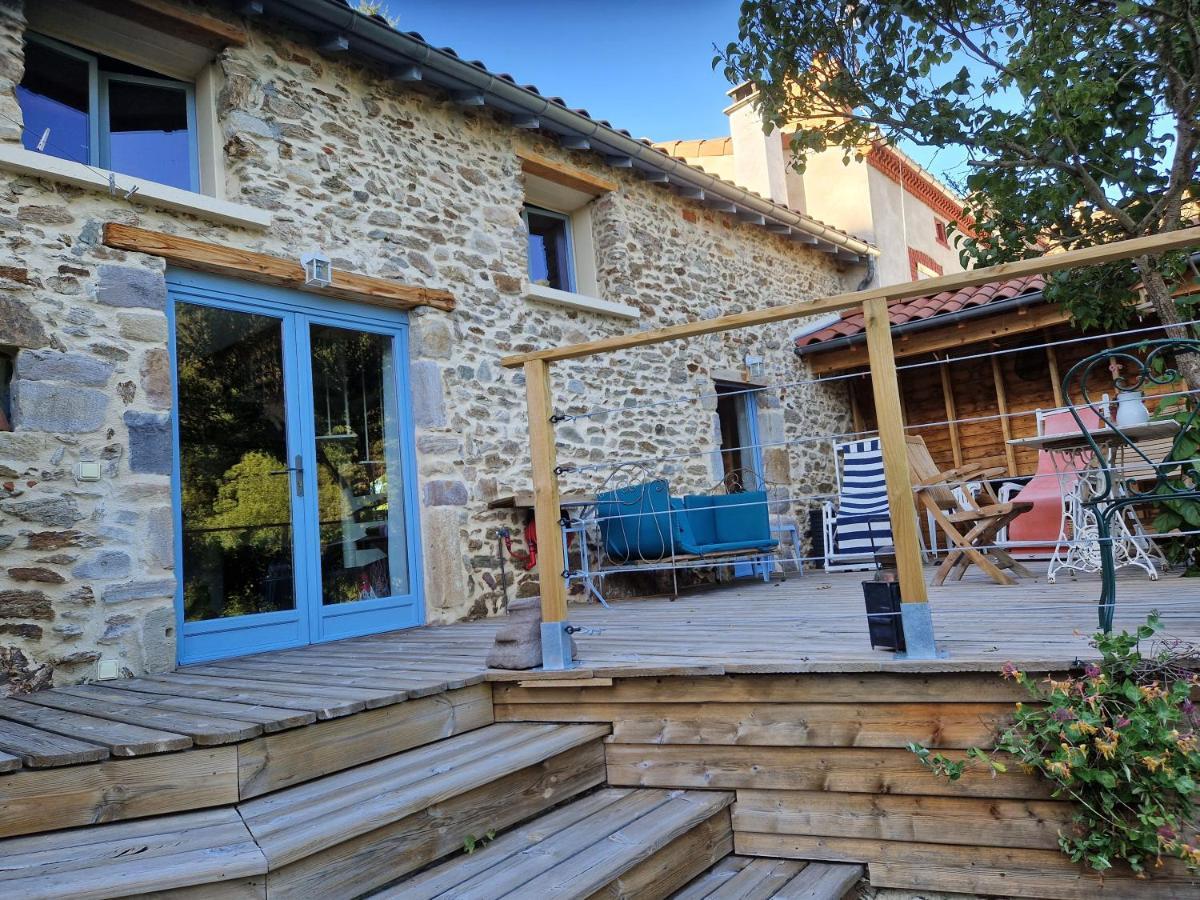 La Maison Du Vigneron Auzon Экстерьер фото